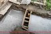 sewer pipe through foundations.JPG