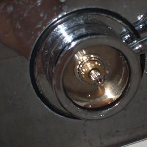 calibrate thermostatic shower valve