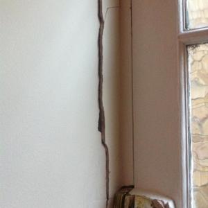 Cracks on the door