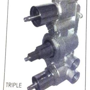 triple shower valve with diverter