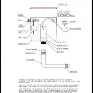 Toilet flush system