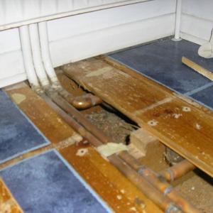 Bathroom Floorboards