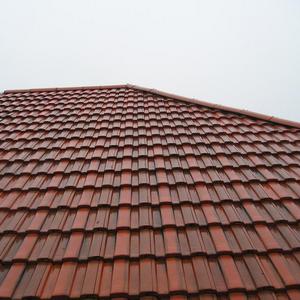 retiling roof.