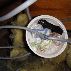 Wiring in Loft