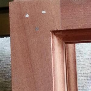 Window frame joints