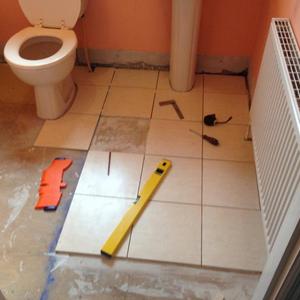 Bathroom tiling 1