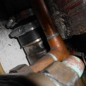 Boiler Exhaust Flue Repair Pics