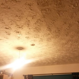 Cracking ceiling