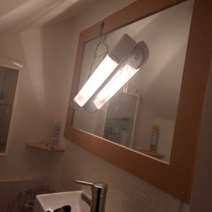 Loft bathroom light