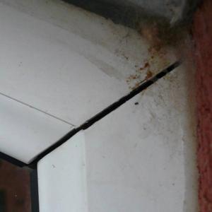 Window weld fails