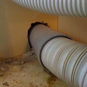 Toilet waste pipe