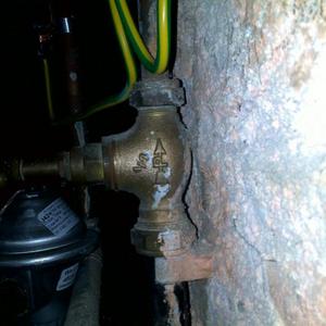 Mains water pipe