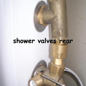 Shower enclosure and Valves