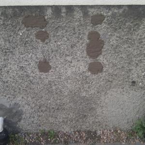 Holes in wall
