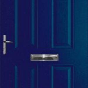 Blue Battersea Composite Doors (Star)