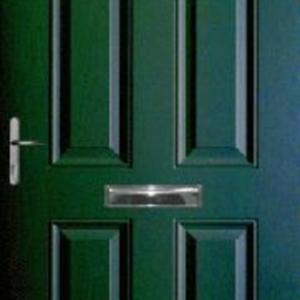 Green Battersea Composite Door (Diamond)