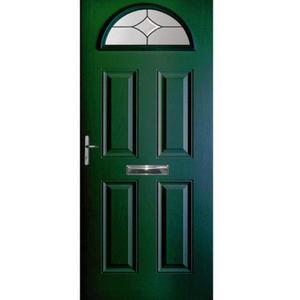 Green Battersea Composite Door (Star)