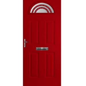 Red Battersea Composite Door (Regency)