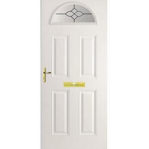 White Battersea  Composite Door (Elegance)