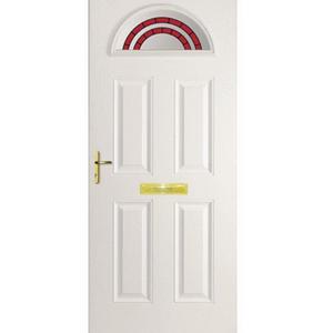 White Battersea  Composite Door (Regency)