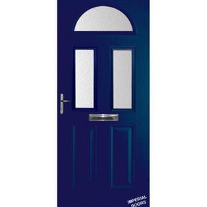 Blue Mayfair Composite Door (Plain)