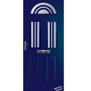 Blue Mayfair Composite Door (Regency)