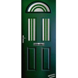 Green Mayfair Composite Door (Regency)