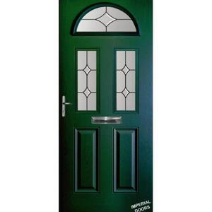 Green Mayfair Composite Door (Star)