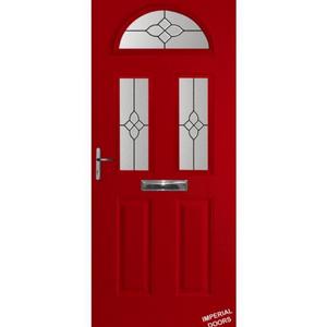 Red Mayfair Composite Door (Elegance)