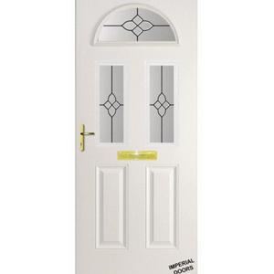 White Mayfair Composite Door (Elegance)