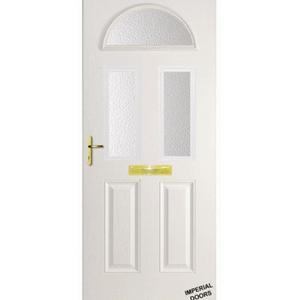 White Mayfair Composite Door (Plain)