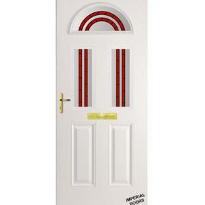White Mayfair Composite Door (Regency)