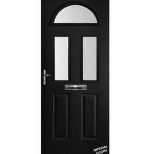 Black Mayfair Composite Door (Plain)