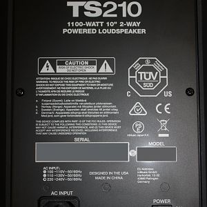 Alto TS210 Speaker
