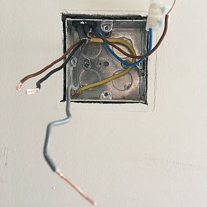 PIR Light switch wiring