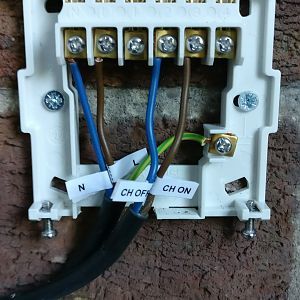 Existing working Danfoss RX1 receiver wiring plate