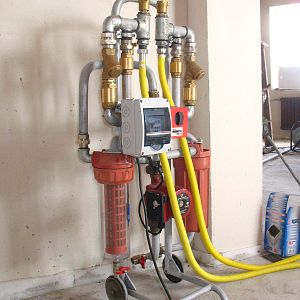 The heating system cleaner