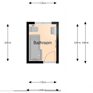 Bathroom 2d Plan