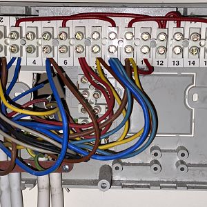 Junction box wiring