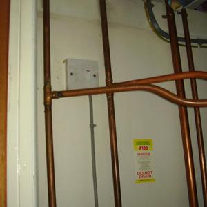 Fuse in airing cupboard