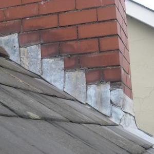 7. Old flashing that has now been replaced