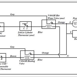S plan wiring schematic