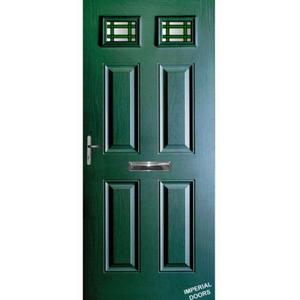 Green Picadilly Two Composite Door (Balmoral)