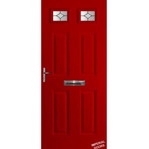 Red Picadilly Two Composite Door (Star)