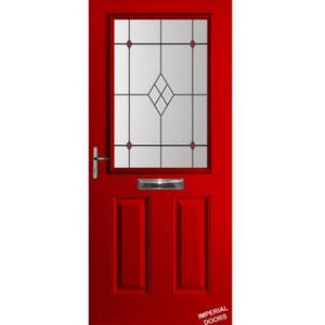 Red Trafalgar Composite Door (Norfolk)