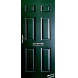 Green Westminster Composite Door