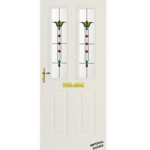 White Kensington Composite Door (Fleur)