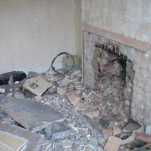 Old fire place