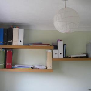Ikea floating shelves
