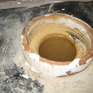 103mm vertical drainage pipe with clay collar